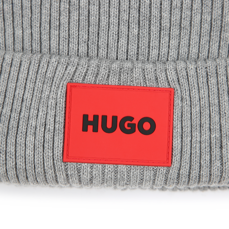 Knit Cotton Hat HUGO 
                    UNISEX