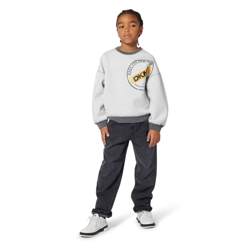 Reversible sweatshirt DKNY 
                        BOY