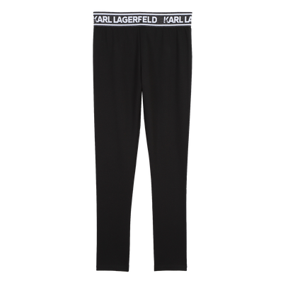 Metallic-Waist Leggings KARL LAGERFELD KIDS GIRL