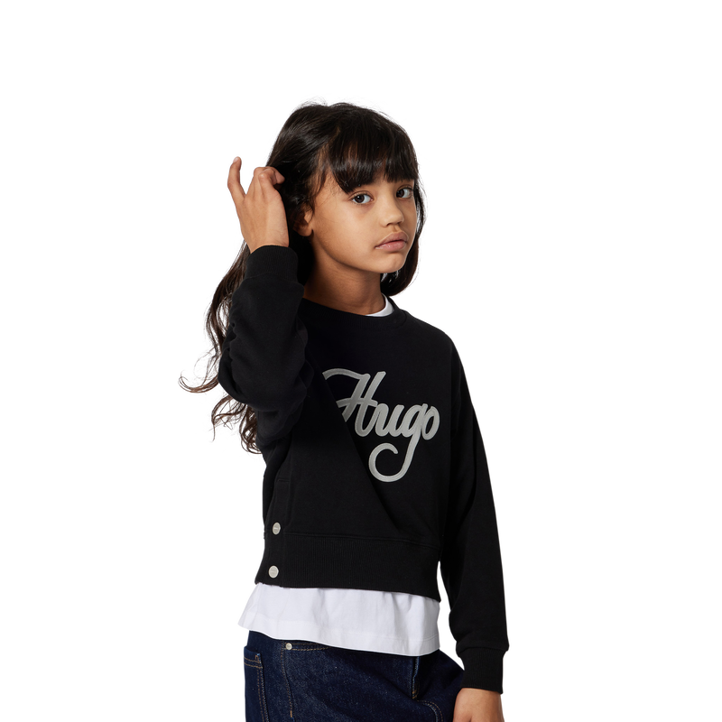 Round neck sweatshirt HUGO 
                    GIRL