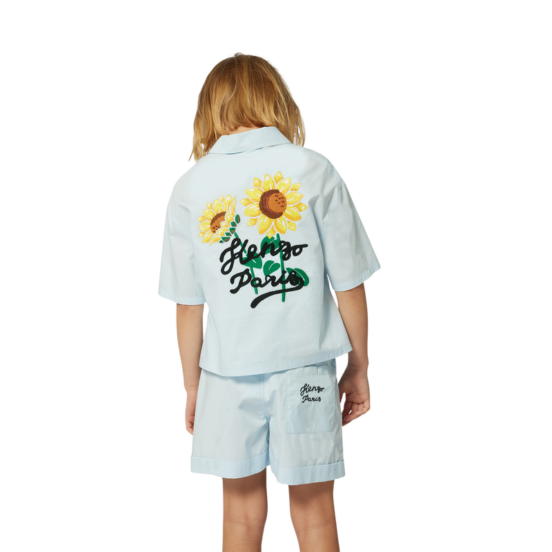 Elasticated-waist shorts KENZO KIDS 
                        GIRL