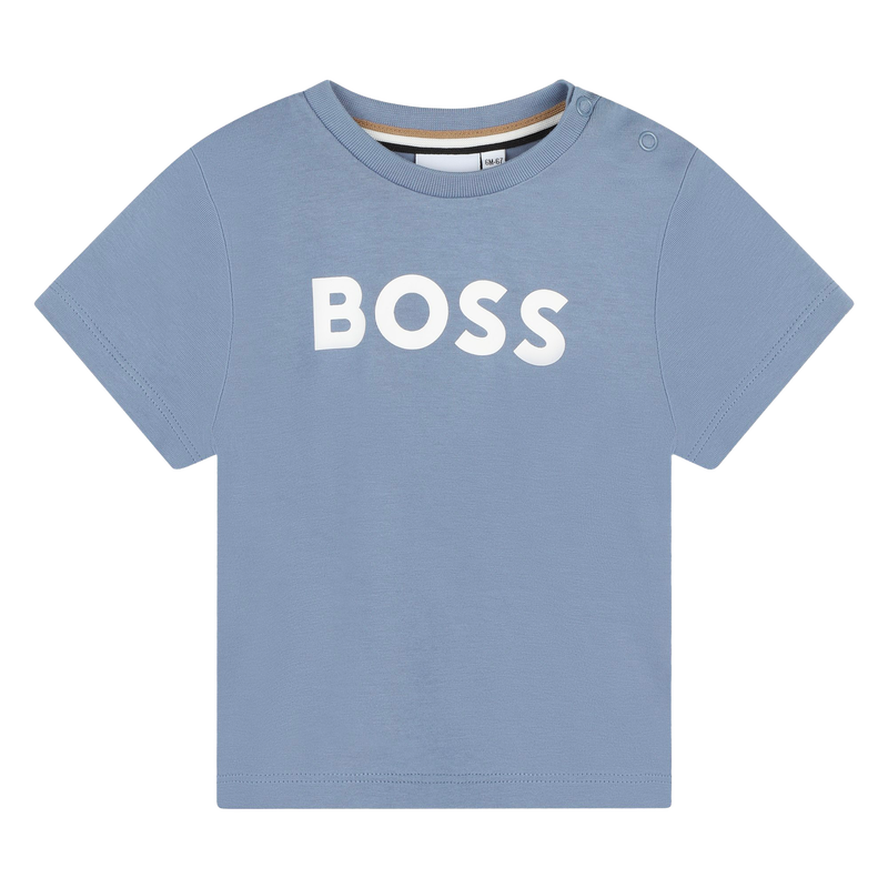 Cotton Logo T-Shirt BOSS 
                        BOY