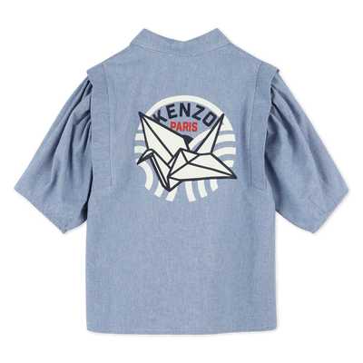 Short-sleeved shirt KENZO KIDS GIRL