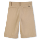 Embossed Print Bermudas BOSS 
                    BOY