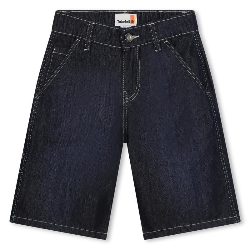 TIMBERLAND Adjustable Jean Shorts