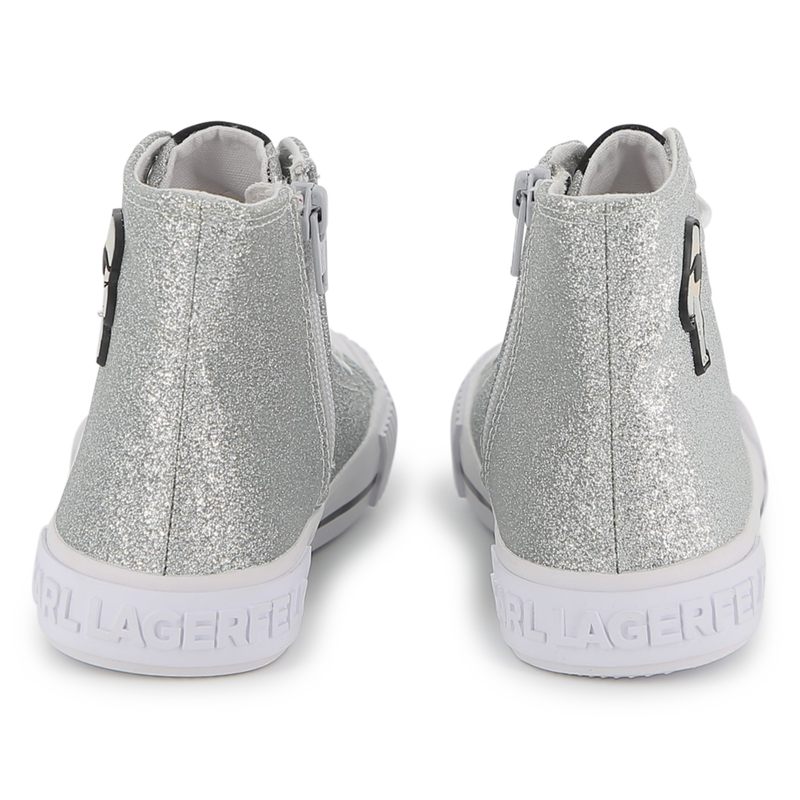 Lace-Up Sneakers KARL LAGERFELD KIDS 
                        GIRL