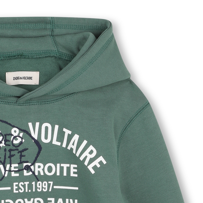 Fleece hoodie ZADIG & VOLTAIRE 
                    BOY