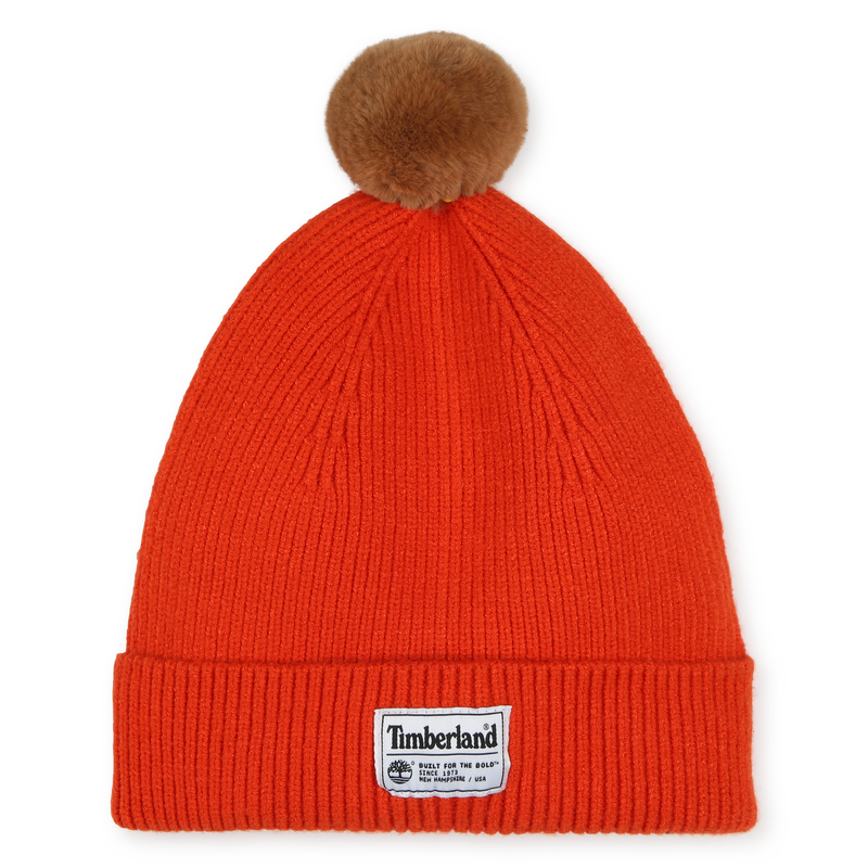 Knit Pom-Pom Hat TIMBERLAND 
                    BOY