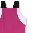 Tricolor one-piece swimsuit DKNY 
                    GIRL