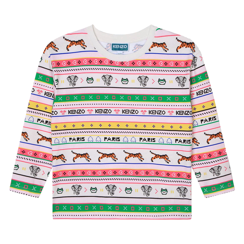 Long-sleeved t-shirt KENZO KIDS 
                    GIRL