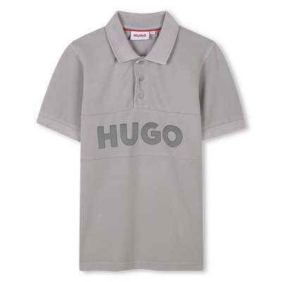 Short-sleeved piqu&eacute; polo shirt HUGO BOY
