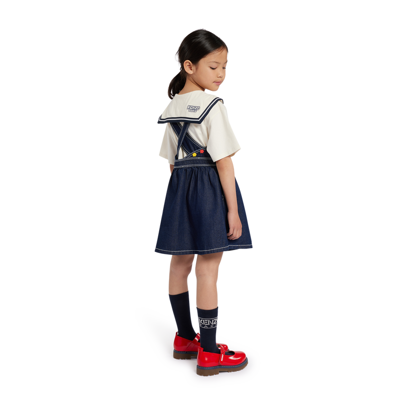 Denim pinafore dress kids hotsell