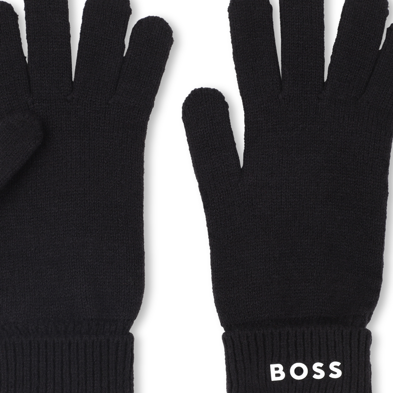 Jersey knit glove BOSS 
                    BOY