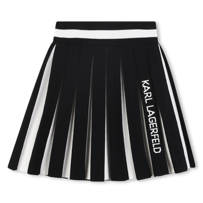 Pleated knit skirt KARL LAGERFELD KIDS GIRL