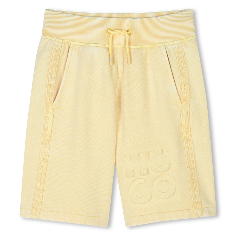 Long fleece running shorts HUGO 
                    BOY