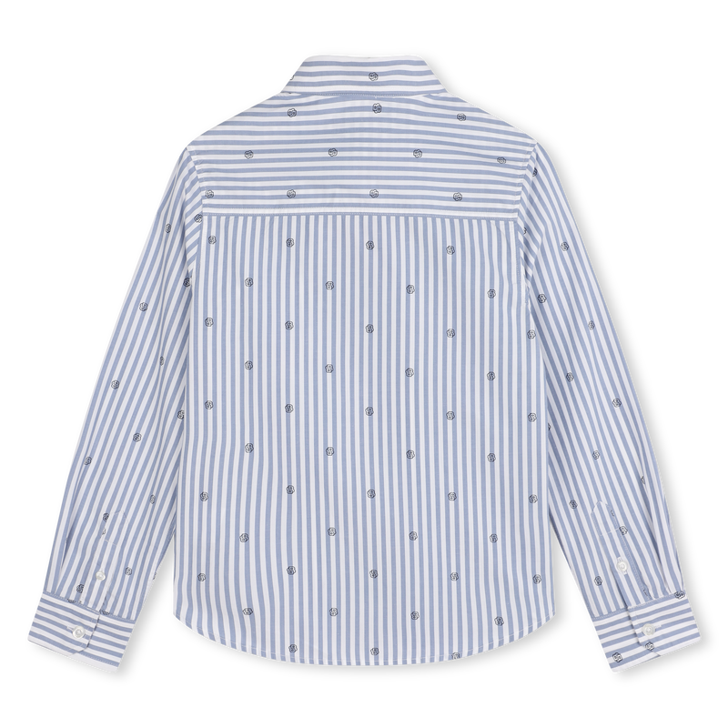 Long-Sleeved Cotton Shirt BOSS 
                        BOY