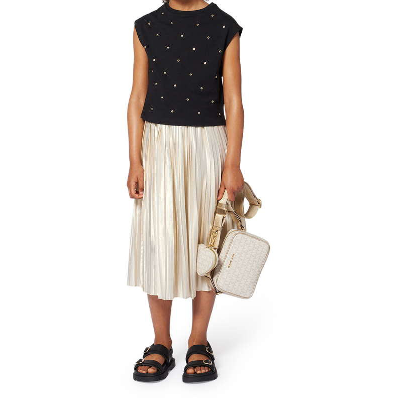 Cotton party T-shirt MICHAEL KORS 
                        GIRL