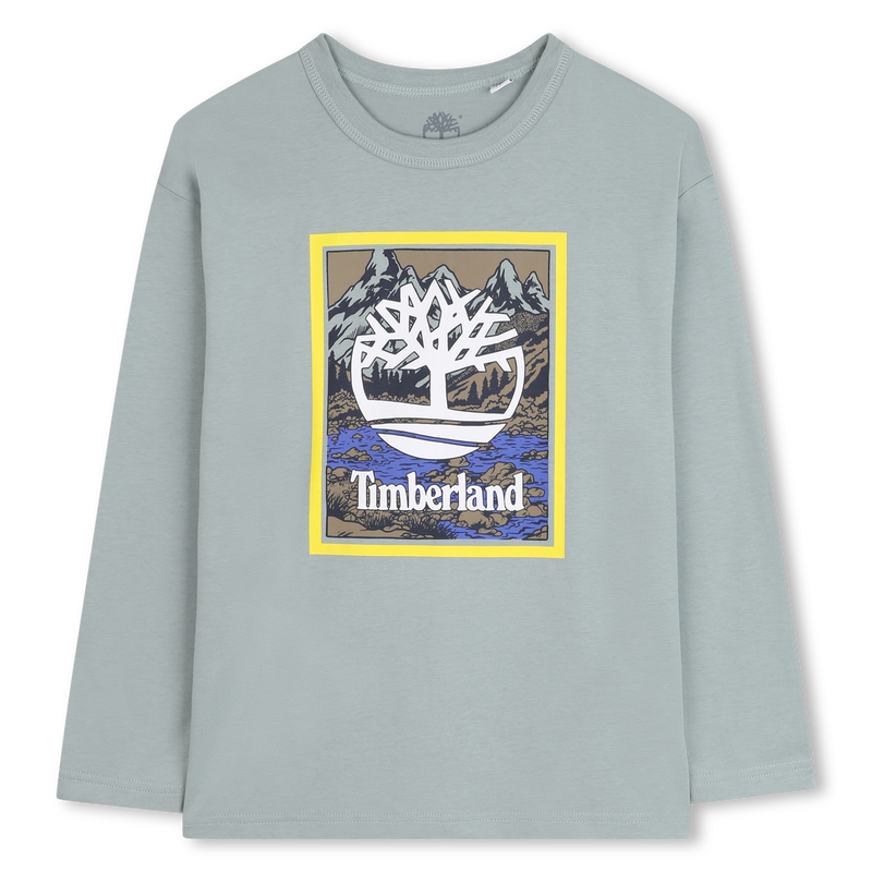 Long-sleeved jersey T-shirt TIMBERLAND 
                    BOY