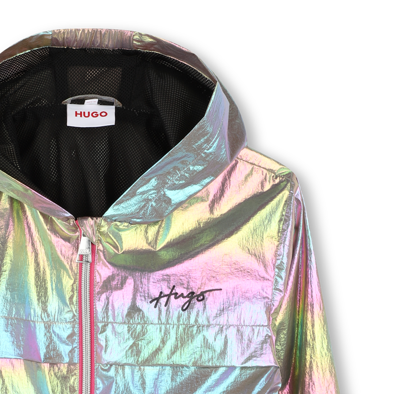 Hooded windbreaker HUGO 
                    GIRL