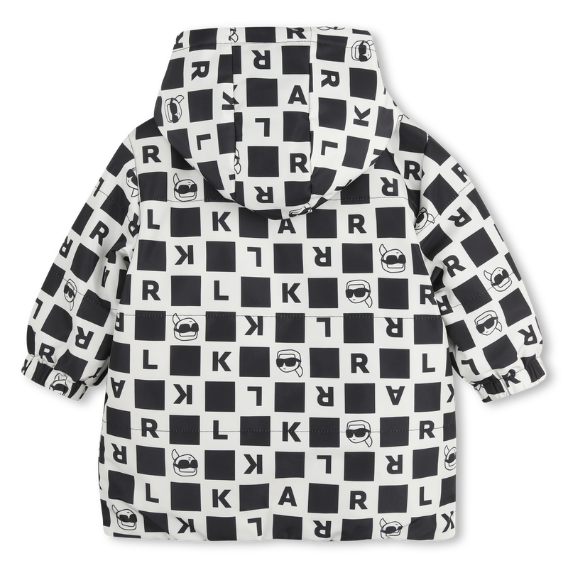 Reversible down jacket KARL LAGERFELD KIDS 
                        BOY