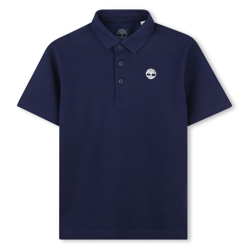 Plain polo with logo on chest TIMBERLAND 
                        BOY