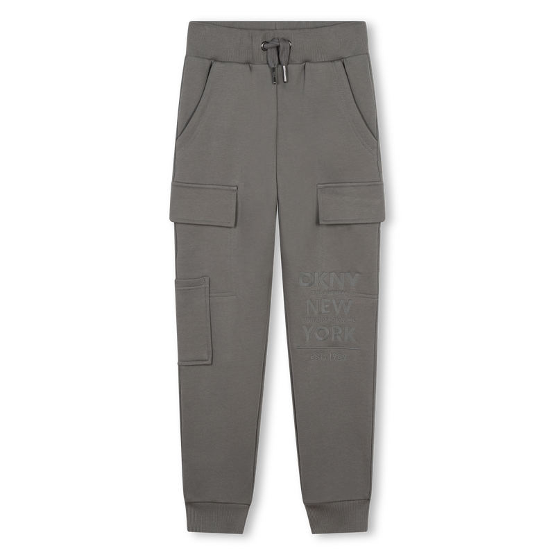 Cotton Jersey Sweatpants DKNY 
                        BOY