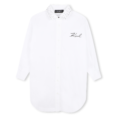 Shirt dress KARL LAGERFELD KIDS GIRL