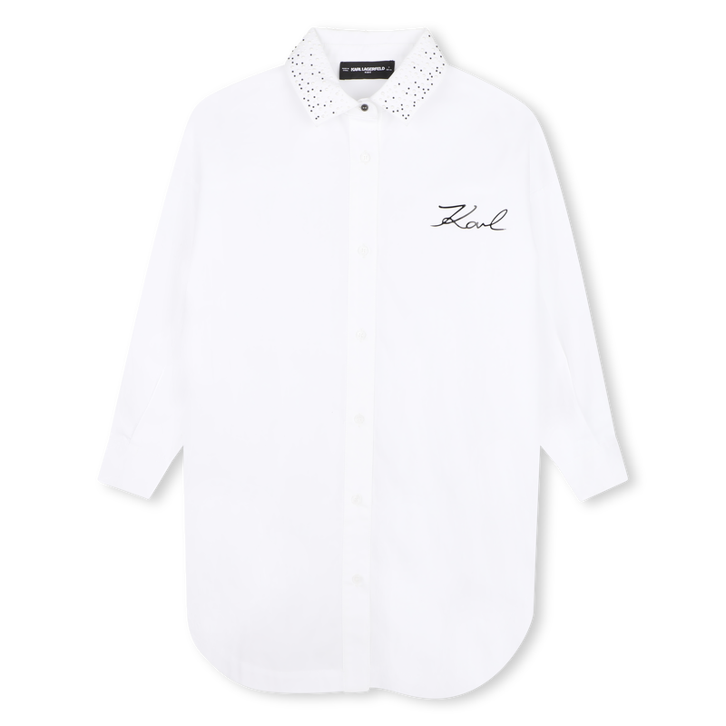 Shirt dress KARL LAGERFELD KIDS 
                        GIRL