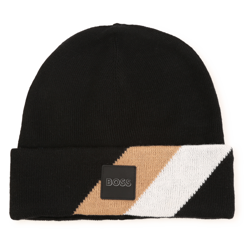 Striped beanie