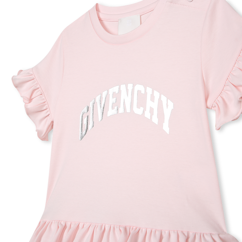 Short dress with ruffles GIVENCHY 
                    GIRL