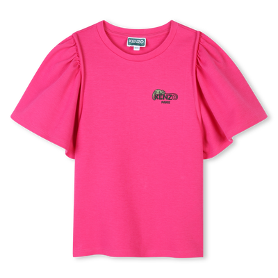 Short-sleeved T-shirt KENZO KIDS GIRL