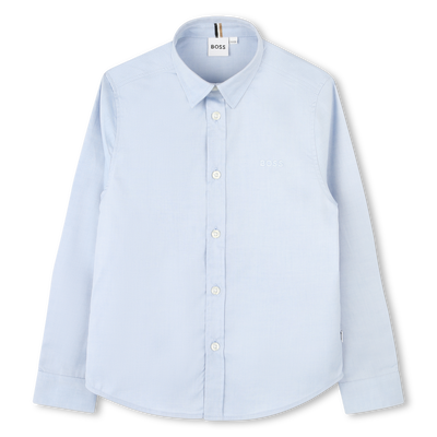 Plain cotton shirt BOSS BOY