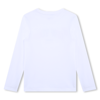 Long-Sleeved Cotton T-Shirt DKNY BOY