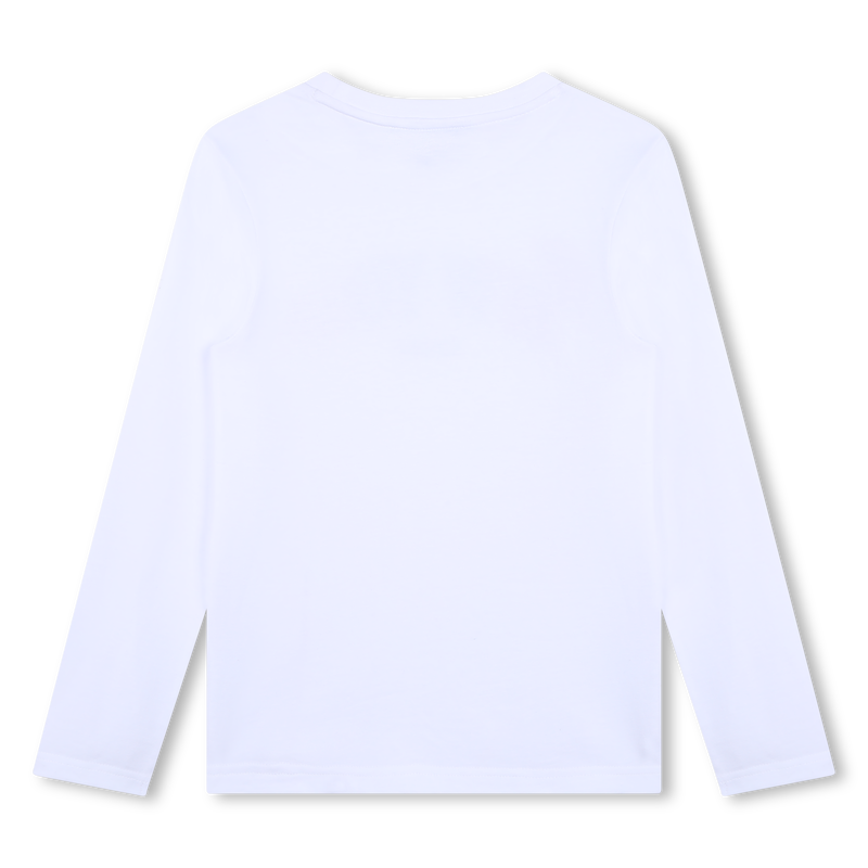 Long-Sleeved Cotton T-Shirt DKNY 
                        BOY