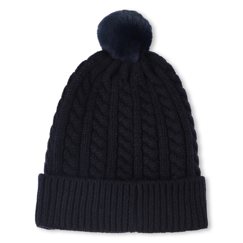 Cable knit beanie BOSS 
                    BOY
