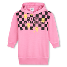 Cotton Fleece Dress MARC JACOBS 
                    GIRL