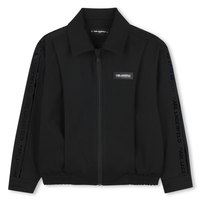 Twill jacket KARL LAGERFELD KIDS BOY