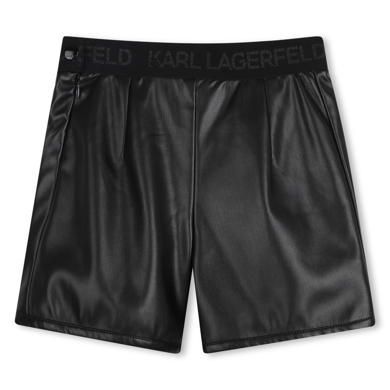 Bermuda with rhinestones KARL LAGERFELD KIDS 
                        GIRL