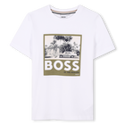 Short-sleeved cotton T-shirt BOSS 
                    BOY