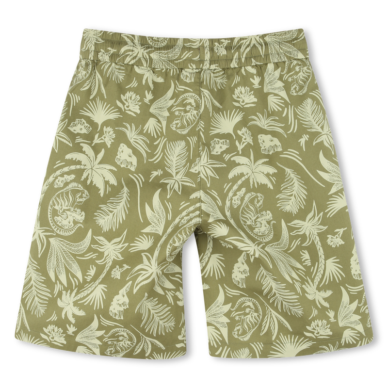 Printed Cotton Bermudas BOSS 
                        BOY