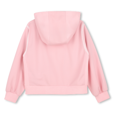 Hooded cardigan KENZO KIDS GIRL