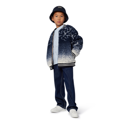 Fluffy fleece jacket KENZO KIDS UNISEX