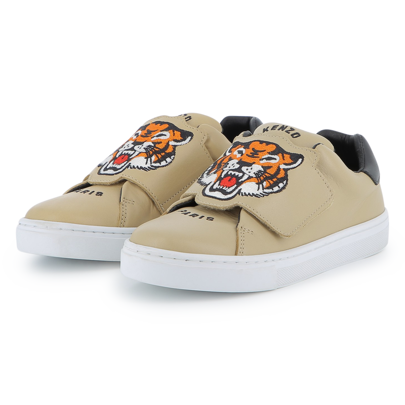 Cowhide sneakers KENZO KIDS 
                        UNISEX