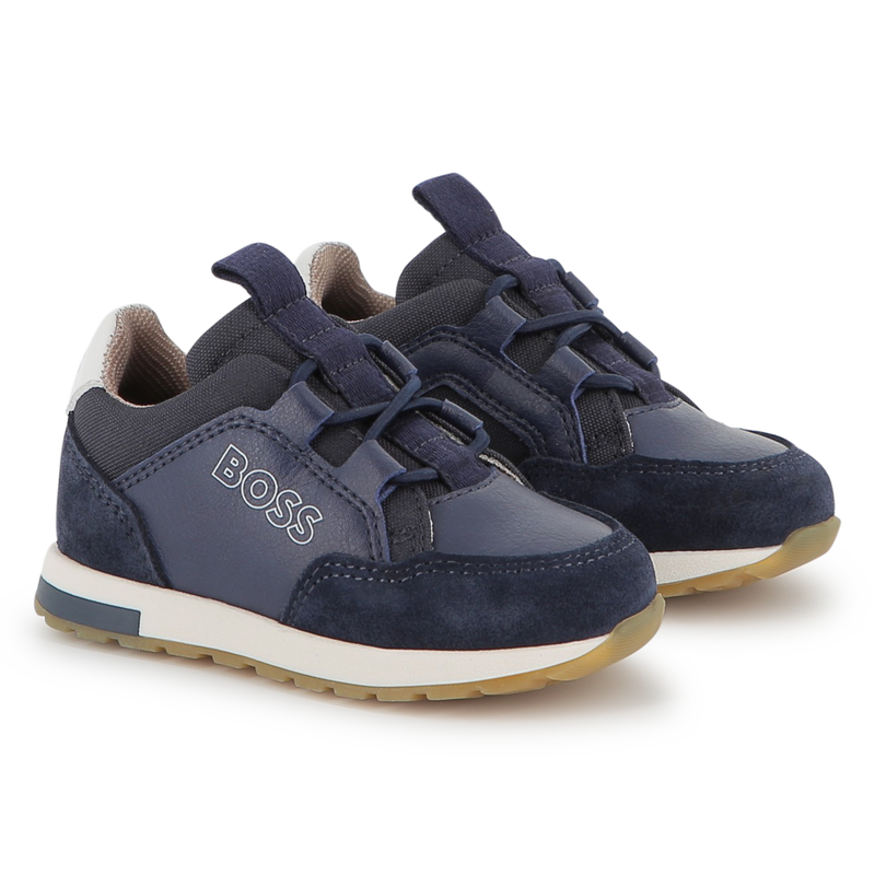 Sneakers in mixed materials BOSS 
                    BOY