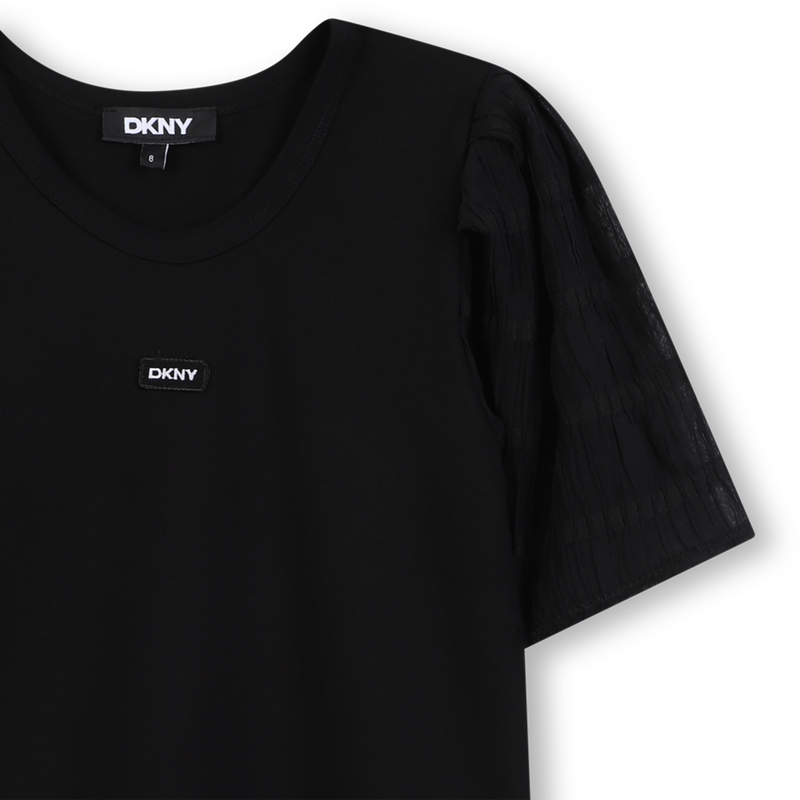 Bi-material party dress DKNY 
                        GIRL