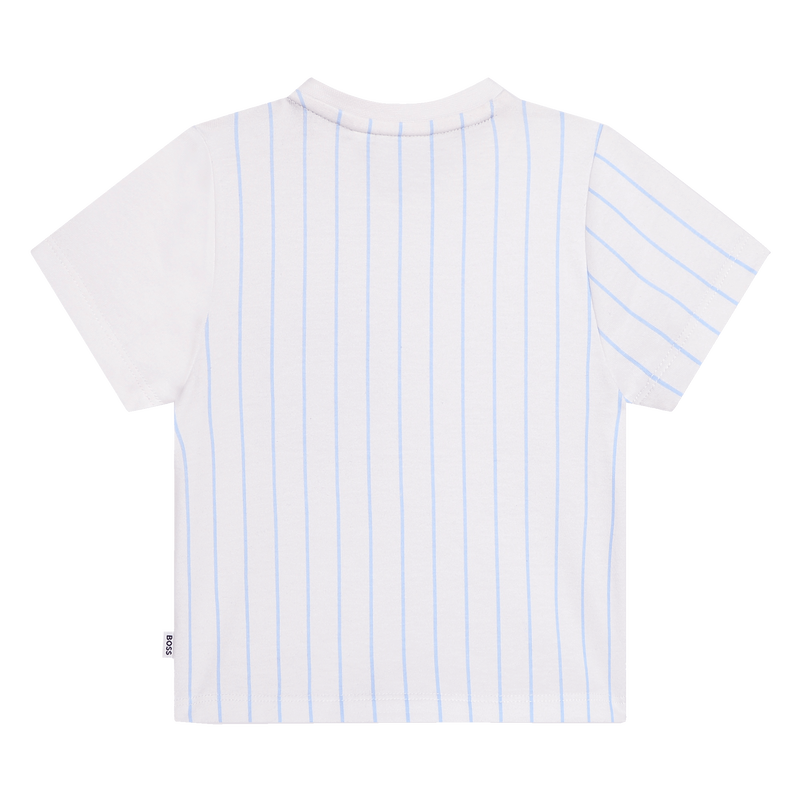 Short-sleeved cotton T-shirt BOSS 
                    BOY