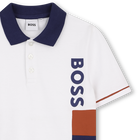 SHORT SLEEVE POLO BOSS 
                    BOY