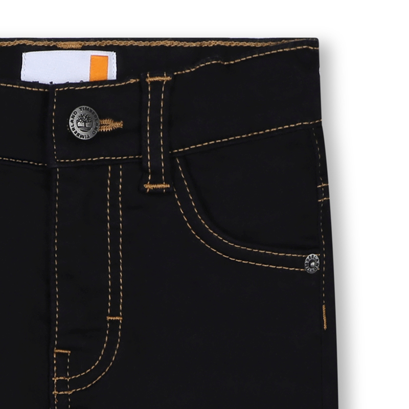 Logo Straight-Cut Jeans TIMBERLAND 
                    BOY