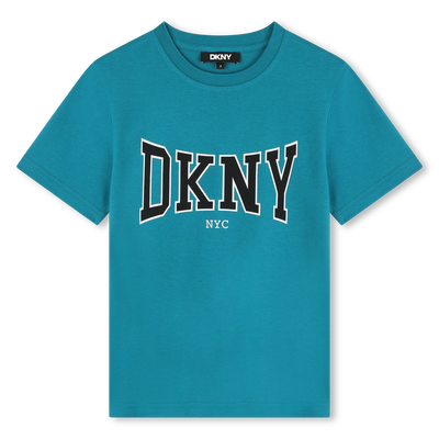 Short-Sleeved Cotton T-Shirt DKNY BOY