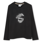 Cotton-Rich T-Shirt BOSS 
                    GIRL